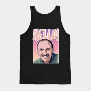 Uncle Leo HELLO Aesthetic Tribute Design Tank Top